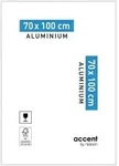 accent by nielsen Bilderrahmen Aluminium Bilderrahmen Accent, (1 St) 70 x 100 cm