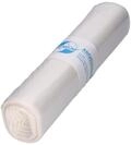Deiss M&uuml;llbeutel DEISS Abfalls&auml;cke aus Recycling-LDPE 120 L - transparent, Rolle