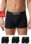 SNOCKS Boxershorts Enge Pants Herren Unterhose (6-St., 6 St&uuml;ck) aus Bio-Baumwolle,