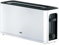 Braun Toaster Braun HT 3100WH PurEase Toaster wei&szlig;/schwarz, ohne...