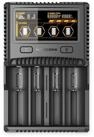 Nitecore NITECORE Ladeger&auml;t SC4, 4-Schacht, f&uuml;r Li-Ion, Ni-MH, Ni-Cd, Li-FEPO4