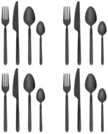 blomus Besteck-Set Besteckset Stella Schwarz (16-teilig)