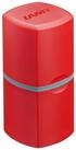 LAMY Anspitzer LAMY Z 84 Spitzer 595 Spitzdose Kunststoff Rot f&uuml;r normalstarke Blei-