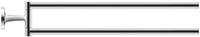 Duravit Badaccessoire-Set DURAVIT Handtuchhalter Starck T Chrom 2-armig schwenkbar