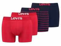 Levi's® Boxershorts (Packung, 4-St), rot