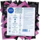 EXS Kondome Bubblegum Flavour - leckere Kondome Packung mit, 100 St., aromatisierte