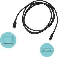 I-TEC Thunderbolt 3 Kabel, 40 Gbps, 100W PD, 1,5 Meter Computer-Kabel,...
