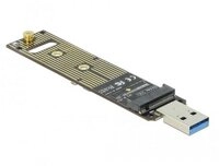Delock Modem DeLOCK Konverter f&uuml;r M.2 NVMe PCIe SSD mit USB 3.1