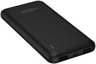 ANSMANN AG Powerbank 10000mAh - Power Bank 2 USB Ports & LED Statusanzeige Powerbank