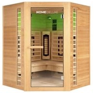HOME DELUXE Infrarotkabine REDSUN DELUXE XXL, BxTxH: 150 x 150 x 190 cm,