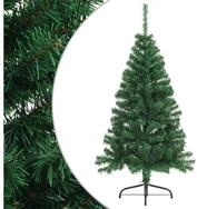 vidaXL K&uuml;nstlicher Weihnachtsbaum 120 x 68 cm K&uuml;nstlicher Halber...