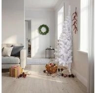 vidaXL K&uuml;nstlicher Weihnachtsbaum vidaXL K&uuml;nstlicher Halb-Weihnachtsbaum mit