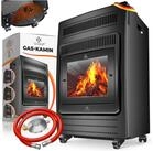 KESSER Terrassenstrahler, 3400 W, Gasheizer Gasheizofen Heizstrahler 3,4 kW Gas...