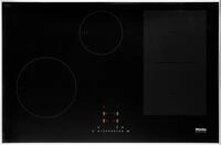 Miele Flex-Induktions-Kochfeld KM 7474 FR, Mit 4 Kochzonen inkl. 1 leistungsstarken