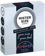 MISTER SIZE XXL-Kondome Anprobierpackung WIDE (60-64-69) 3 Gr&ouml;&szlig;en zum Testen,