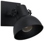 EGLO LED Deckenspot Barnstaple 1, Leuchtmittel exklusive, Deckenlampe Vintage, Retro,