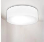 B.K.Licht Deckenleuchte, ohne Leuchtmittel, Deckenlampe, Textilschirm, Wohnzimmer,