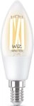 WiZ LED-Filament Filament 40W E14 Kerzenform Clear Einzelpack, E14, 1 St.,...