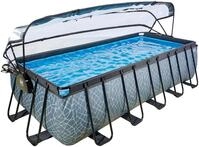EXIT Framepool inkl. multifunktionaler Poolabdeckung (Set, 4-tlg), BxLxH: 250x540x122