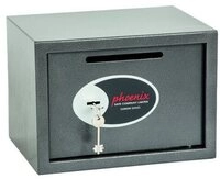 Ph&ouml;nix Einwurftresor SS0802KD Vela Home & Office - Einwurftresor - grau