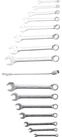 BGS Gabel- und Ringschl&uuml;ssel BGS Maul-Ringschl&uuml;ssel-Satz Zollgr&ouml;&szlig;en SW 1/4" -