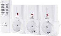Renkforce Funksteckdose Funk-Schalter-Set 4-teilig 433 MHz 1208454