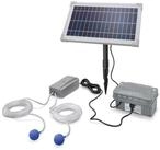 esotec Teichbel&uuml;fter 8/200 Bel&uuml;fterpumpen-Set 2x100l/h, Akku, Solarmodul 8Wp,