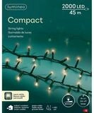 Lumineo LED-Lichterkette Lumineo Lichterkette COMPACT 2000 LED 45 m warm wei&szlig;,