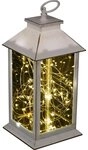 Trend Line LED Laterne TrendLine LED Laterne wei&szlig; 34 x 14 cm