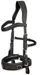 Waldhausen Trensenzaum Waldhausen Lederkappzaum Anatomic schwarz XWB