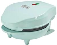 bestron Waffeleisen AMW500, 550 W, Retro-Design, antihaftbeschichtet, leicht, kompakt