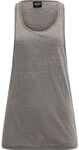 URBAN CLASSICS Yoga & Relax Shirt Urban Classics Damen Ladies Loose Burnout Tank
