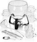 kela Bowle-Set Juntos, Feuerzangenbowle 11-tlg hitzebest&auml;ndiges Glas inkl Rechaud &