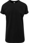 URBAN CLASSICS T-Shirt Urban Classics Herren Long Shaped Turnup Tee (1-tlg)