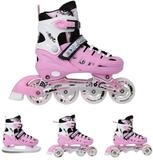 NILS EXTREME Inlineskates 4-IN-1 Inliner Schlittschuhe Rollschuhe Eishockey,