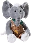 Heunec&reg; Kuscheltier Latzhosen-Gang, Elefant Eddie Erdnuss