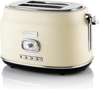 Westinghouse Toaster Retro-Serie 2-Scheiben 815 W mit Br&ouml;tchenaufsatz, 2 kurze