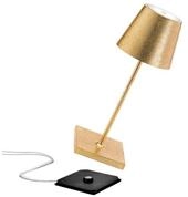 Zafferano LED Tischleuchte Poldina Mini Pro Metallic Sonderbeschichtung, LED fest