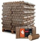 HEIZFUXX Holzbriketts Nestro XL Red, 960 kg, (Palette, 96-St)