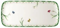 Villeroy & Boch Servierplatte Colourful Spring Kuchenplatte 35 x 16 cm, Porzellan,