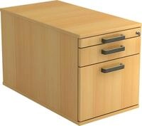 HAMMERBACHER Container Rollcontainer 80cm 1 Schub 1 H&auml;ngeregistratur Schloss