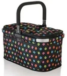 Genius Einkaufskorb Falko Premium Tragekorb Picknickkorb, Lunchkorb Shopping Bag 22 L