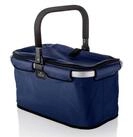 Genius Einkaufskorb Falko Premium Tragekorb Picknickkorb, Lunchkorb Shopping Bag 22 L