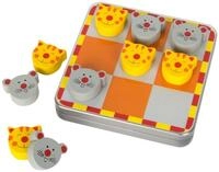 Small Foot Spiel Tic Tac Toe Katz und Maus