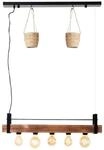 Brilliant Pendelleuchte Bankwood, Lampe, Bankwood Pendelleuchte 5flg