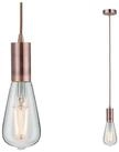 Paulmann Pendelleuchte Neordic Haldis max. 1x60W Kupfer 230V Metall, ohne