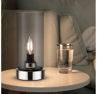 Paulmann Nachttischlampe Pinja, ohne Leuchtmittel, E14