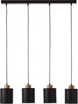 Brilliant Pendelleuchte Vonnie, ohne Leuchtmittel, Stoffschirme, 111cm H&ouml;he,...