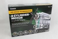 Franzis Modellbausatz 4-Zylinder-Motor - Der gro&szlig;e Technikbausatz, Ma&szlig;stab ca. 1:3