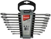 Makita Gabel- und Ringschl&uuml;ssel Set 9 teilig 8 - 18 mm (B-65539)